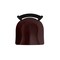 Holland Bar Stool Co 25" Swivel Counter Stool, Black Wrinkle, Dark Cherry Maple Seat 41025BWDCMpl - alternate 4